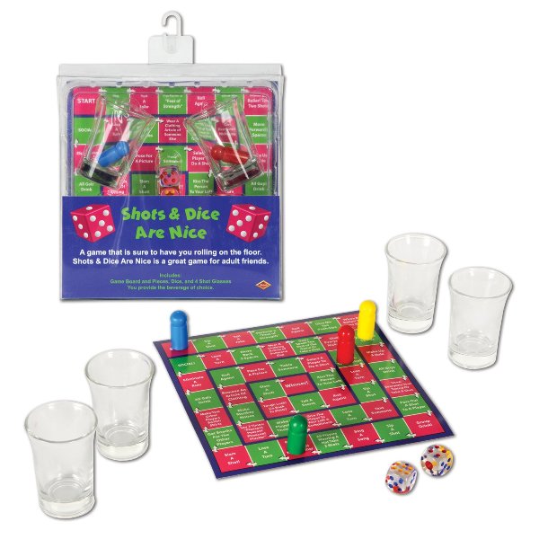 Shots & Dice Drinking Game NoveltiesDirect Novelties